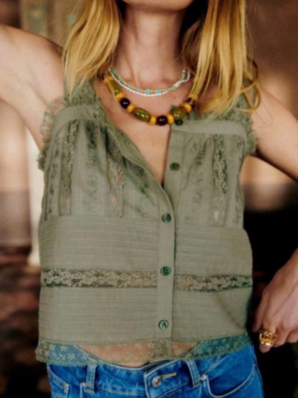 Sezane Shena Top